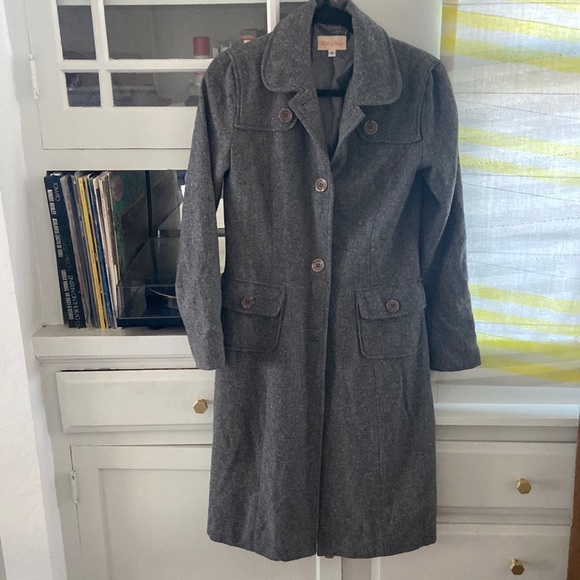 Built by Wendy wool overcoat size Small - Picture 1 of 8